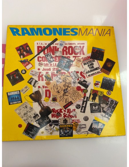 1-1-279461-1-Vinilo Ramones - Mania (Doble LP) Edición Original 