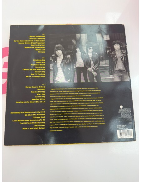 1-1-279461-2-Vinilo Ramones - Mania (Doble LP) Edición Original 