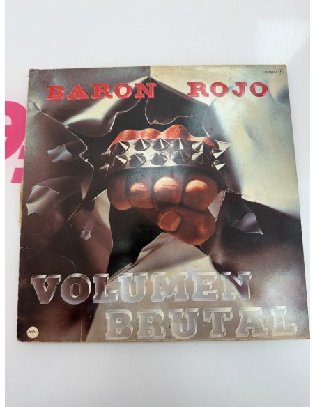 1-1-279453-1-Vinilo Roll Baron Rojo - Volumen Brutal 