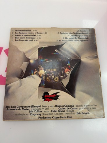 1-1-279453-2-Vinilo Roll Baron Rojo - Volumen Brutal 