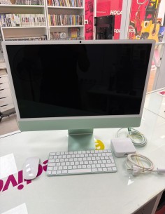 6-6-169155-1-Ordenador sobremesa Apple Imac a3247 M4 24 Verde 16Ram 256GB 2024