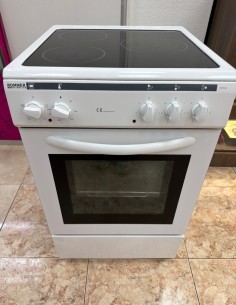 1-1-279553-1-Gran Electrodoméstico Cocina Rommer CVH-50 50CM Blanco 3 Fuegos Horno 52L 