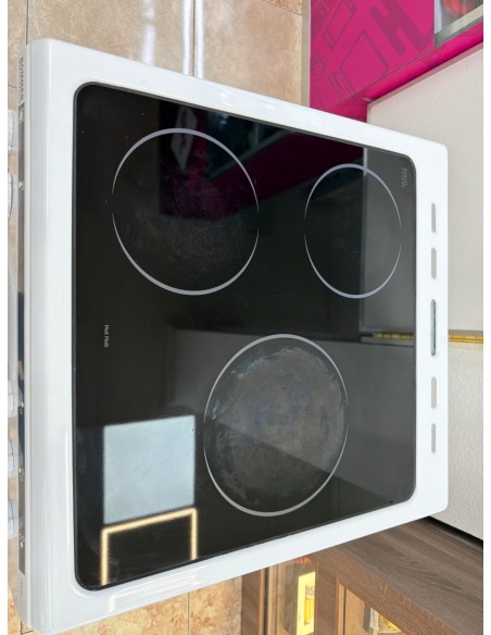 1-1-279553-2-Gran Electrodoméstico Cocina Rommer CVH-50 50CM Blanco 3 Fuegos Horno 52L 