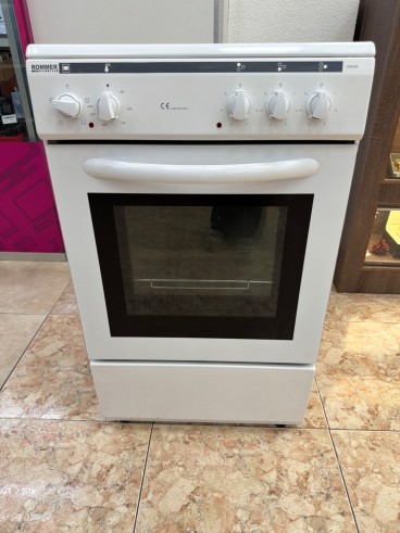 1-1-279553-3-Gran Electrodoméstico Cocina Rommer CVH-50 50CM Blanco 3 Fuegos Horno 52L 