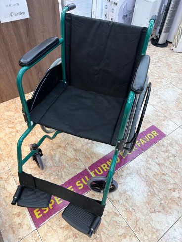 1-1-279558-1-Silla De Ruedas Ancho Especial Verde Negra