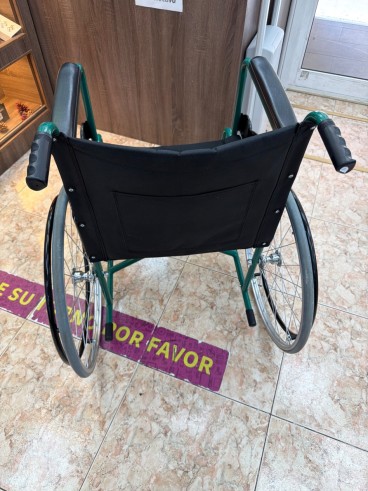 1-1-279558-2-Silla De Ruedas Ancho Especial Verde Negra
