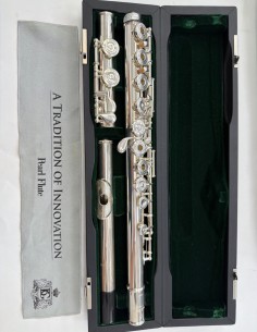 1-1-279534-1-Instrumento Viento Metal Flauta Travesera Pearl Flute PF-665