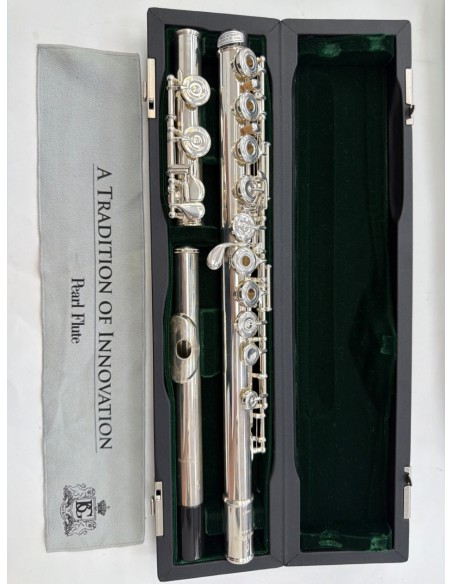 1-1-279534-1-Instrumento Viento Metal Flauta Travesera Pearl Flute PF-665