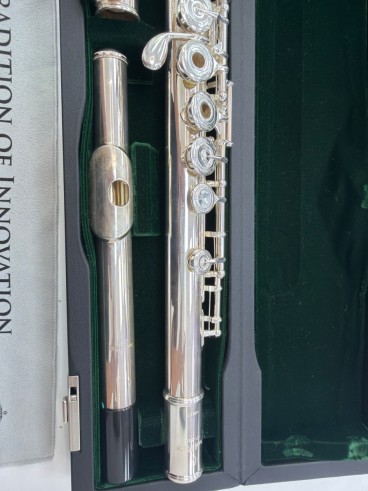 1-1-279534-4-Instrumento Viento Metal Flauta Travesera Pearl Flute PF-665