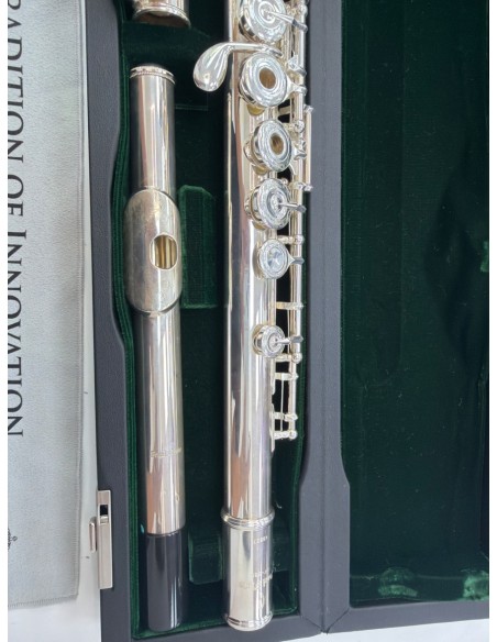 1-1-279534-4-Instrumento Viento Metal Flauta Travesera Pearl Flute PF-665