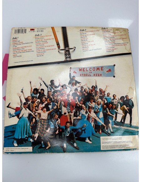 1-1-279576-2-Vinilo Banda Sonora Original Grease 2LP 