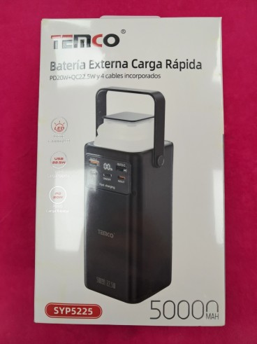 6-6-172230-1-Cargador Powerbank Temco 50000mah(precintado)