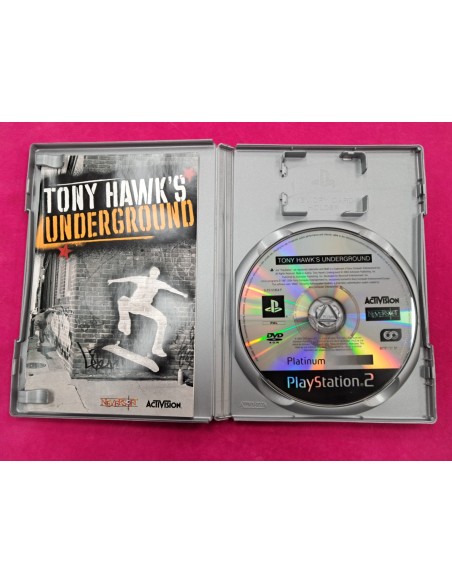 6-6-172184-2-Videojuego PS2 Tony Hawks Underground Platinum