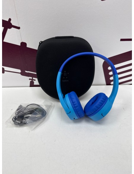 8-8-81504-1-Auriculares Diadema Bluetooth Belkin SoundForm Mini (nuevo)