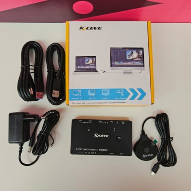8-8-81510-3-Accesorio ordenador Conmutador USB 3.0 KCEVE (NUEVO)