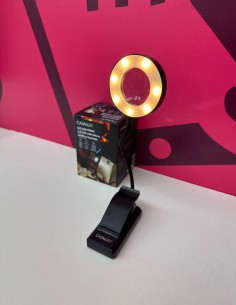 8-8-81538-3-Hogar y complementos CASALUX Luz de lectura con pinza Aro (Sin Uso)