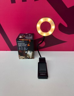 8-8-81540-1-Hogar y complementos CASALUX Luz de lectura con pinza Aro (Sin Uso) 2