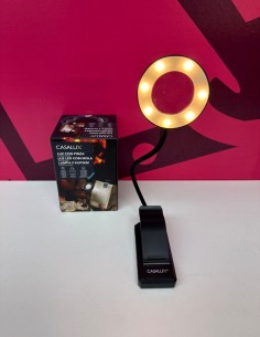 8-8-81541-1-Hogar y complementos CASALUX Luz de lectura con pinza Aro (Sin Uso) 2