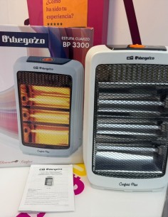 9-9-80379-4-Estufa Incandescente cuarzo orbegozo bp 3300 1200w 