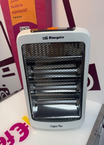 9-9-80379-5-Estufa Incandescente cuarzo orbegozo bp 3300 1200w 