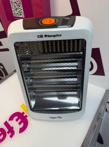9-9-80379-6-Estufa Incandescente cuarzo orbegozo bp 3300 1200w 