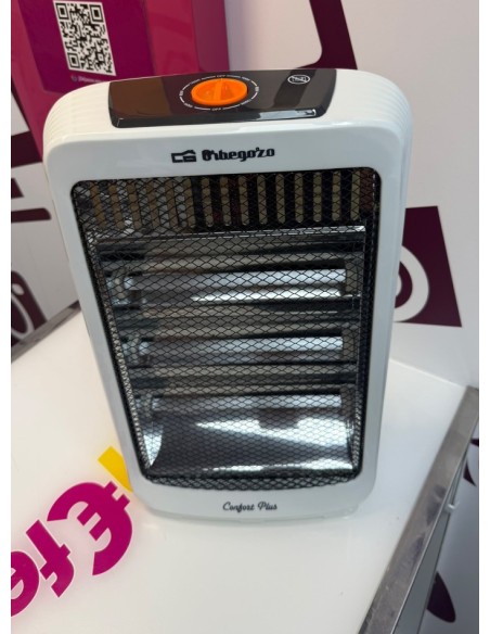9-9-80379-6-Estufa Incandescente cuarzo orbegozo bp 3300 1200w 