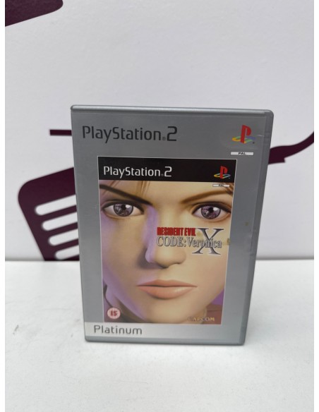 8-8-81571-1-Videojuego PS2 Resident Evil Code Veronica X