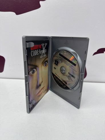 8-8-81571-2-Videojuego PS2 Resident Evil Code Veronica X