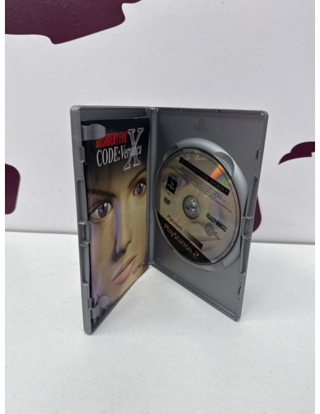 8-8-81571-2-Videojuego PS2 Resident Evil Code Veronica X