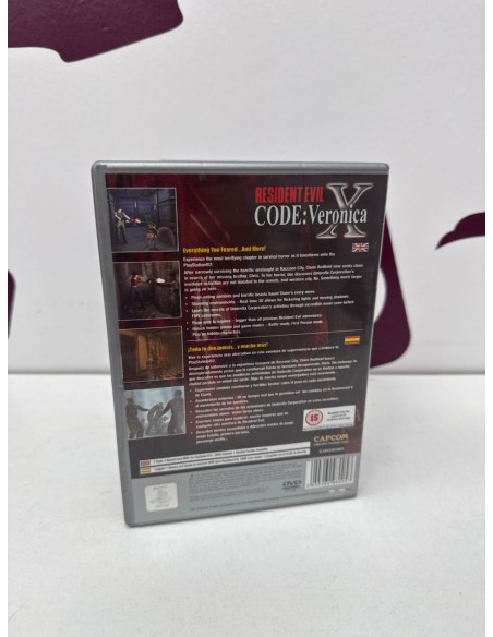 8-8-81571-3-Videojuego PS2 Resident Evil Code Veronica X