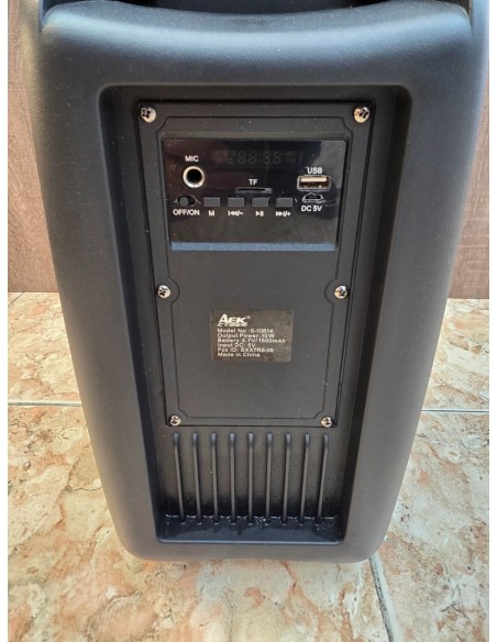 1-1-277338-3-Altavoces HiFi AEK Cyber S-10841 Microfono 10W