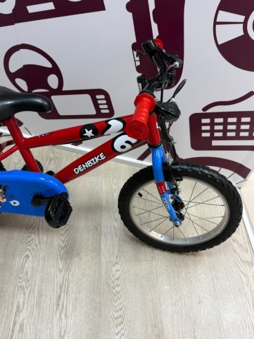 9-9-80330-8-Bicicleta Nino denbike 16 roja y azul 