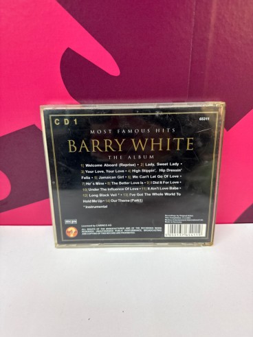 8-8-81639-2-CD, vinilos y casetes Barry White The Album 