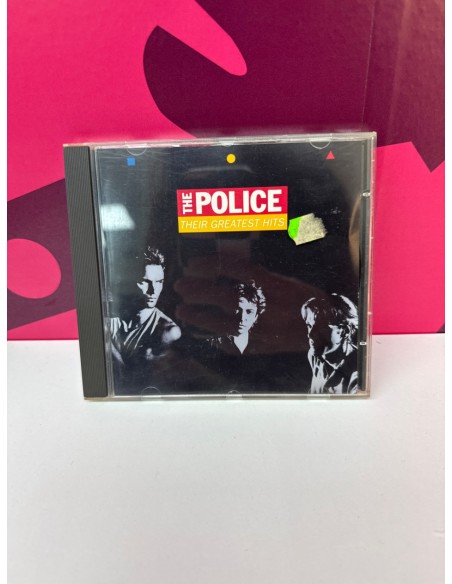 8-8-81642-1-CD, vinilos y casetes The Police Their Greatest Hits 