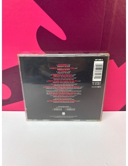 8-8-81642-2-CD, vinilos y casetes The Police Their Greatest Hits 