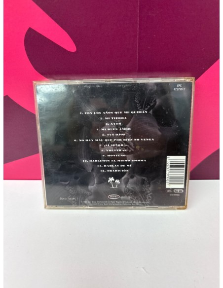 8-8-81646-2-CD, vinilos y casetes Gloria Estefan 