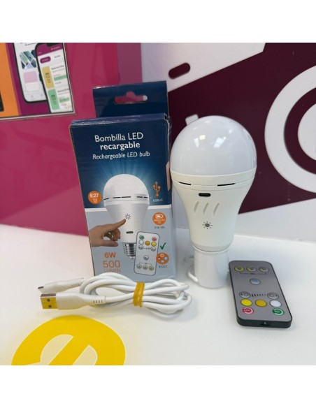 9-9-80521-2-Bombilla Led Recargable 