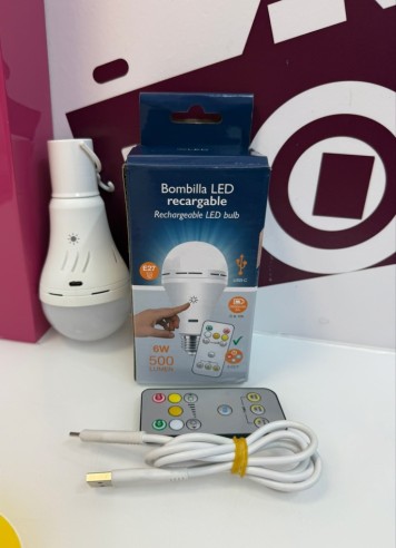 9-9-80521-3-Bombilla Led Recargable 