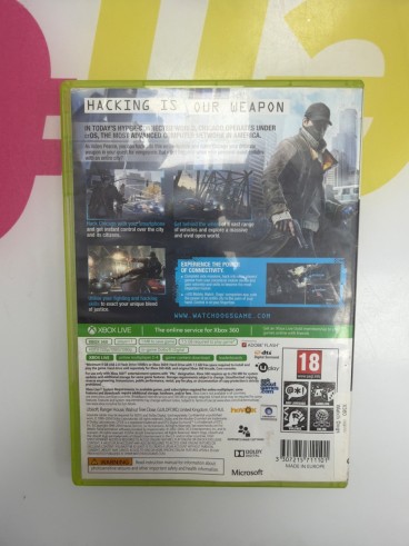 1-1-277491-3-Videojuego Xbox 360 Watch Dogs