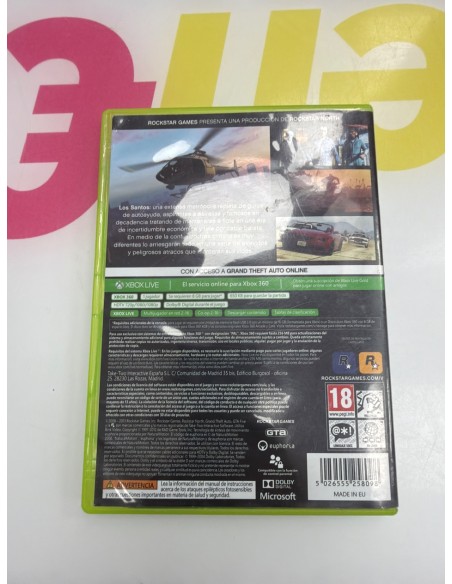 1-1-277483-3-Videojuego Xbox 360 GTA V