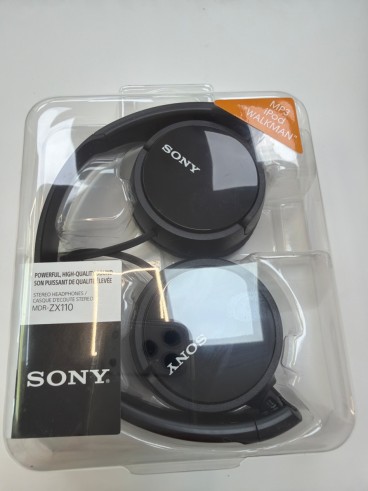 1-1-279875-1-Auriculares Diadema Sony MDR-ZX110, Con Cable, 12 Hz- 22kHz, 98 DB Supra-aural, Negro