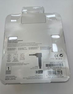 1-1-279875-1-Auriculares Diadema Sony MDR-ZX110, Con Cable, 12 Hz- 22kHz, 98 DB Supra-aural, Negro 2
