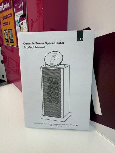 9-9-80452-6-Radiador Electrico Cuation Hot Ceramic Toer Space Heater Dh Qn12 200w
