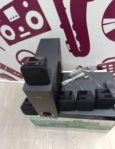 9-9-80480-2-Conjunto Home Cinema Philips Hts3020-12 2