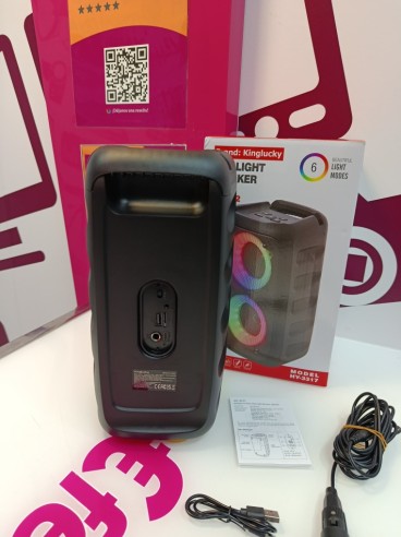 9-9-80544-2-Altavoz Portatil Bluetooth Rgb Light Speaker Hy-3317