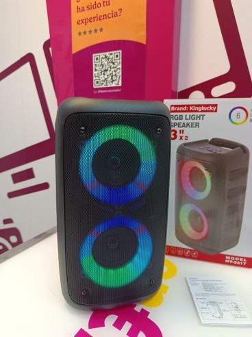 9-9-80544-7-Altavoz Portatil Bluetooth Rgb Light Speaker Hy-3317