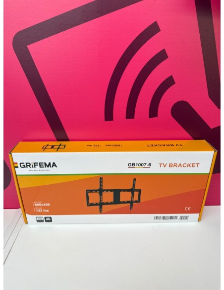 8-8-81719-1-Soporte mural TV Grifema 600x400 132lbs (Sin Uso)