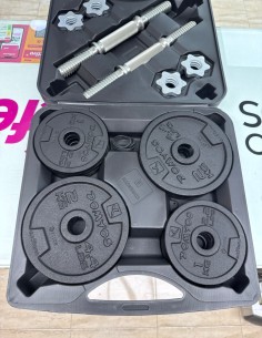 8-8-81723-1-Equipamiento Gimnasio Kit De Pesas Domyos 2