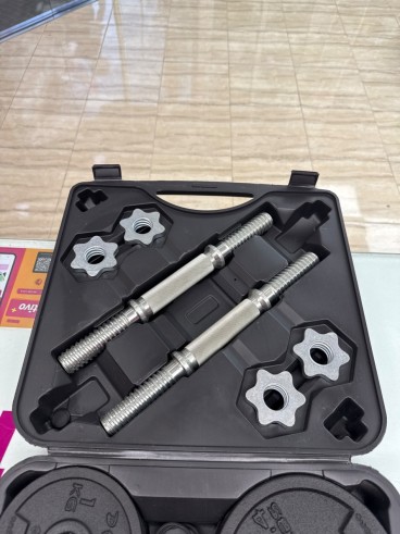 8-8-81723-3-Equipamiento Gimnasio Kit De Pesas Domyos