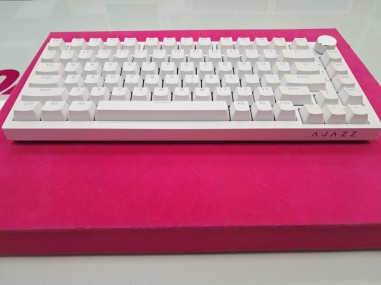 6-6-172377-7-Teclado Alfanumérico Ajazz AK820 blanco